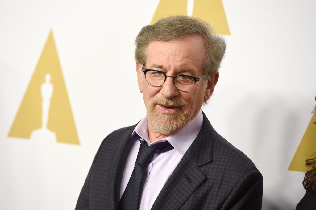 BEVERLY HILLS, CA - FEBRUARY 08:  Director Steven Spielberg attends the 88th Annual Academy Awards nominee luncheon on February 8, 2016 in Beverly Hills, California.  (Photo by Kevin Winter/Getty Images)