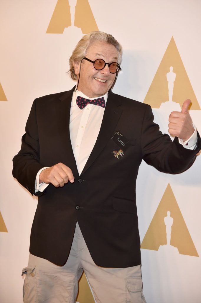 BEVERLY HILLS, CA - FEBRUARY 08:  Director George Miller attends the 88th Annual Academy Awards nominee luncheon on February 8, 2016 in Beverly Hills, California.  (Photo by Kevin Winter/Getty Images)