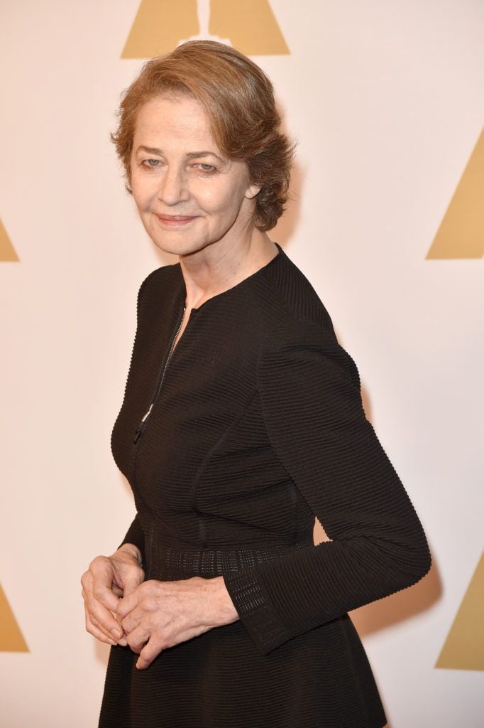 BEVERLY HILLS, CA - FEBRUARY 08:  Actress Charlotte Rampling attends the 88th Annual Academy Awards nominee luncheon on February 8, 2016 in Beverly Hills, California.  (Photo by Kevin Winter/Getty Images)