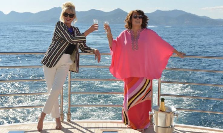 It's the first teaser for the Ab Fab movie, sweetie darling!