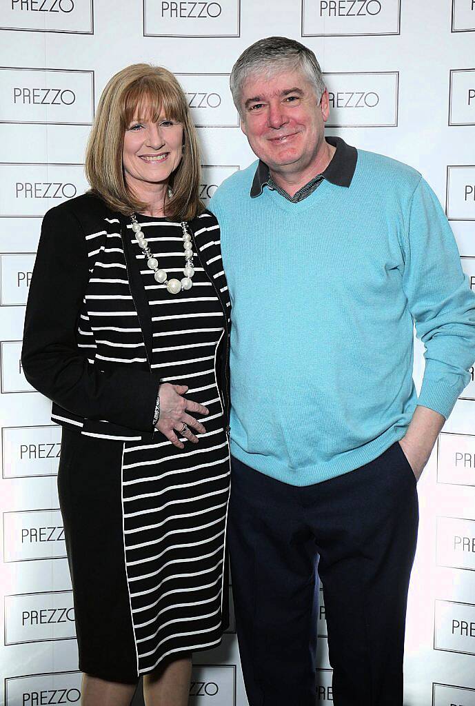 Pictured at the launch of Ireland's first Prezzo restaurant in Liffey Valley Shopping Centre, Dublin recently (12th February 2016) were Elizabeth and Laurence McConkey.