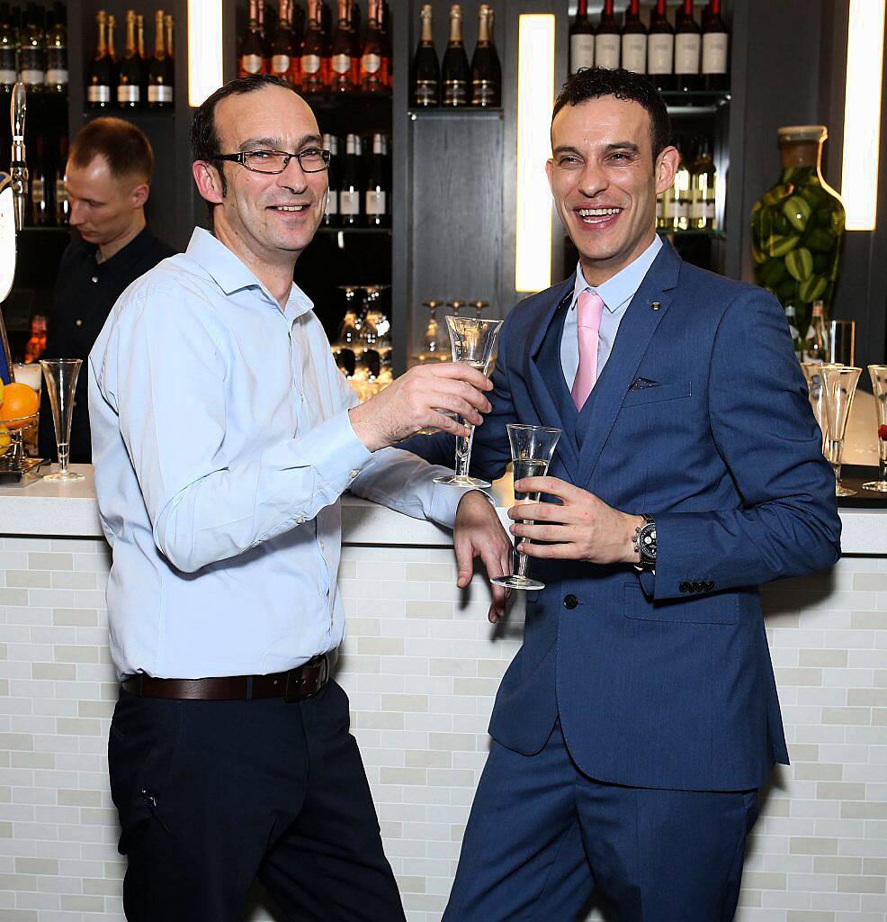 Pictured at the launch of Ireland's first Prezzo restaurant in Liffey Valley Shopping Centre, Dublin recently (12th February 2016) were Paolo and Zach Abreu.