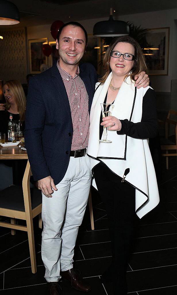 Pictured at the launch of Ireland's first Prezzo restaurant in Liffey Valley Shopping Centre, Dublin recently (12th February 2016) were Gabor Kiss and Brenda Dann.