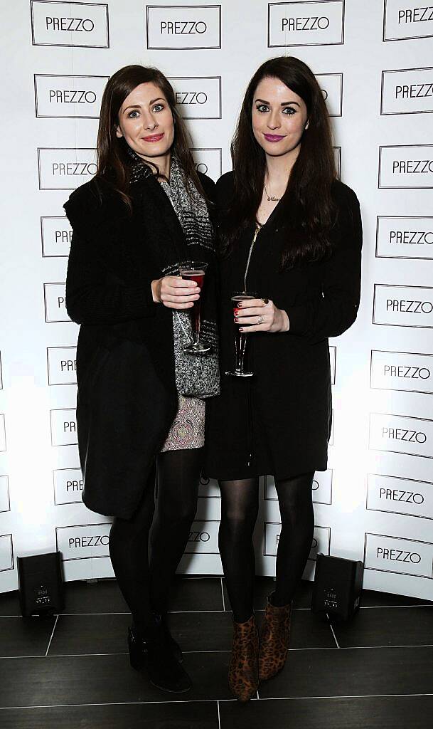 Pictured at the launch of Ireland's first Prezzo restaurant in Liffey Valley Shopping Centre, Dublin recently (12th February 2016) were Maria Breen and Niamh Deveraux.