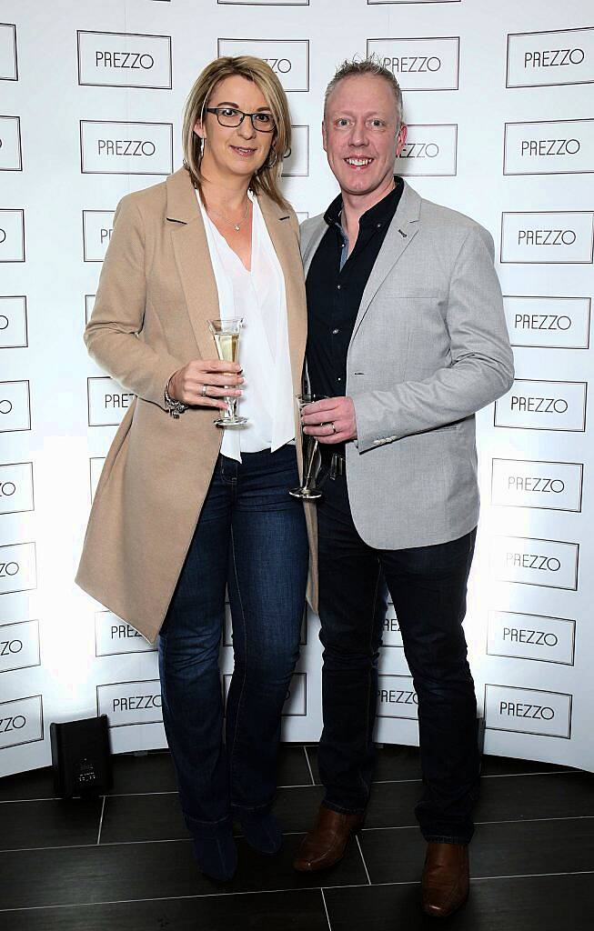 Pictured at the launch of Ireland's first Prezzo restaurant in Liffey Valley Shopping Centre, Dublin recently (12th February 2016) were Catherine and Robbie Fogarty.