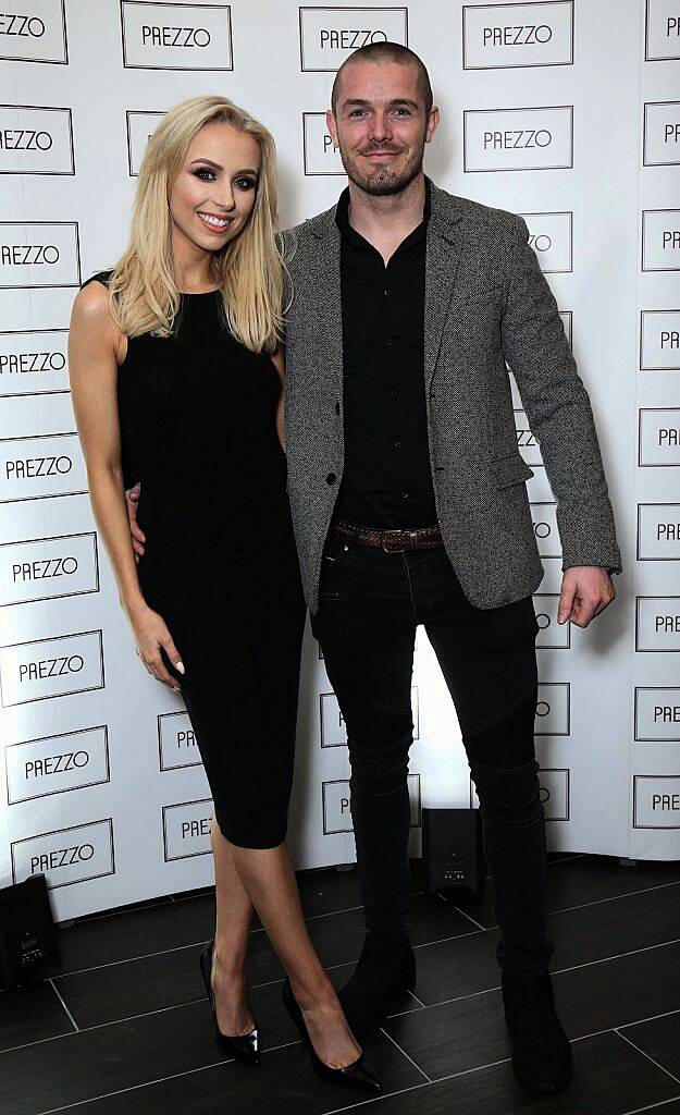 
No Repro Fee.
Rosie Connolly and Paul Quinn, pictured at the launch of Ireland’s first Prezzo restaurant in Liffey Valley Shopping Centre in Dublin. Located beside the Vue Cinema, Prezzo presents Italian casual dining with a touch of class, offering guests a mouth-watering menu of classic and contemporary Italian inspired cuisines. Pic. Robbie Reynolds