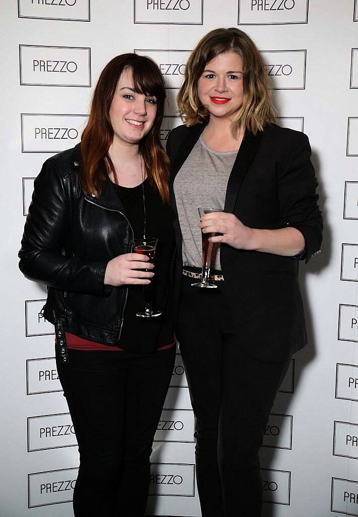 Pictured at the launch of Ireland's first Prezzo restaurant in Liffey Valley Shopping Centre, Dublin recently (12th February 2016) were Michelle Walsh and Teine King.