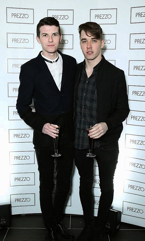 Pictured at the launch of Ireland's first Prezzo restaurant in Liffey Valley Shopping Centre, Dublin recently (12th February 2016) were Mikie O'Loughlin and Alan Doyle.