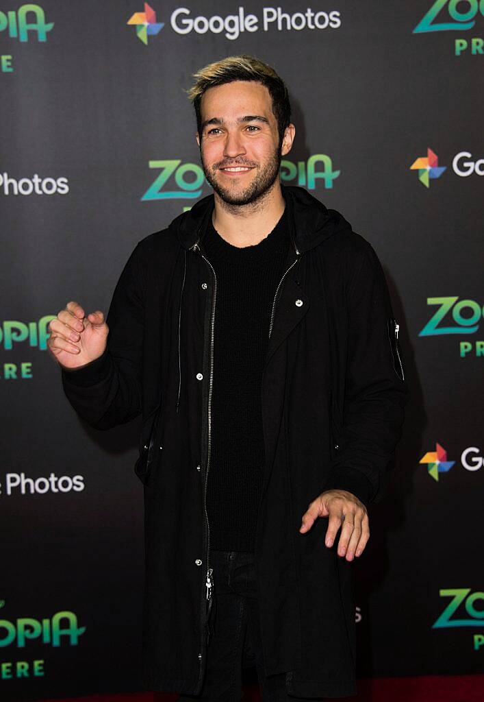 Musician Pete Wentz attends the Disney Premiere of Zootopia in Hollywood, California, on February 17, 2016.
 / AFP / VALERIE MACON        (Photo credit should read VALERIE MACON/AFP/Getty Images)