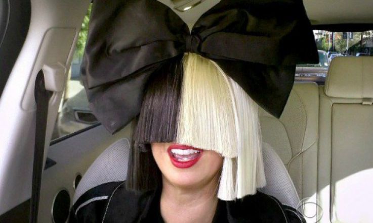 Thanks, Missy Elliott, for this pic of Sia in her full-faced glory