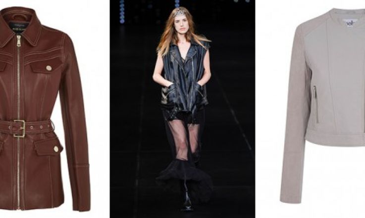 The best leather jackets on the high street for #SS16