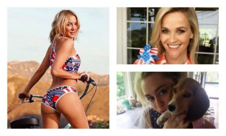 These celebs had a brill July 4th and they want us all to know it