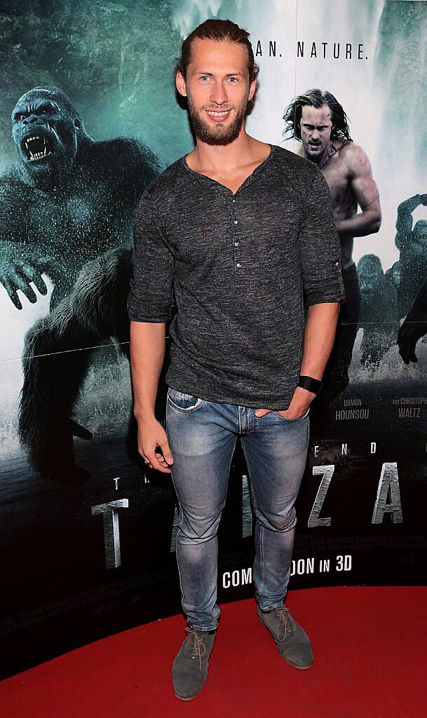 Pavol Ponik at the Irish premiere screening of The Legend of Tarzan at the Savoy Cinema,Dublin..Picture:Brian McEvoy.