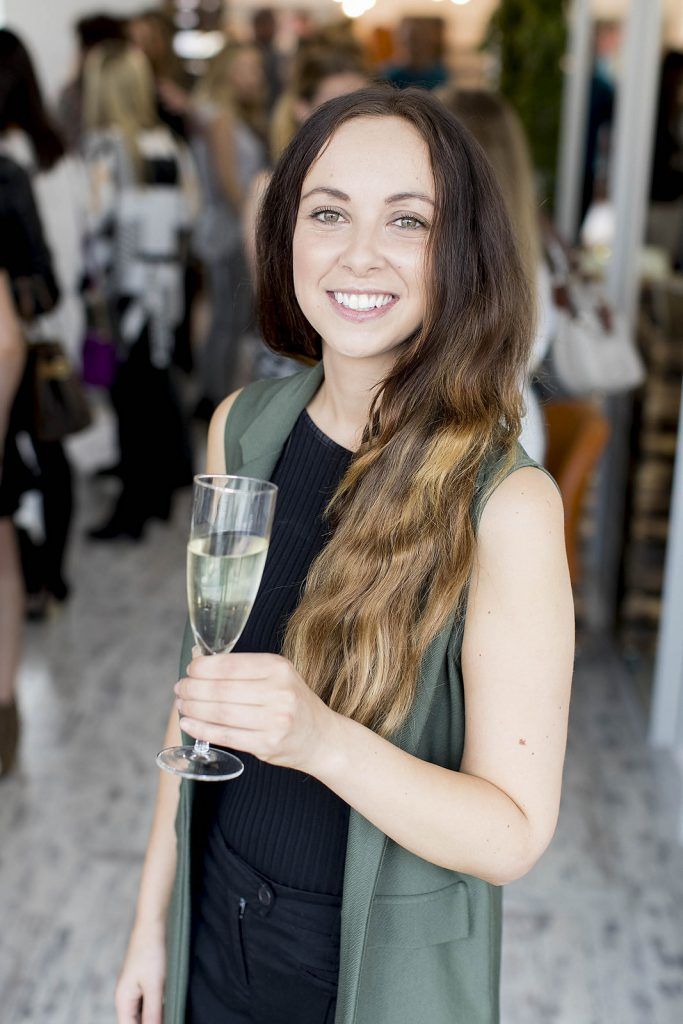 Aoife Kelly pictured  at the launch of THE SPACE – a new high concept hair and beauty salon that puts the contentment of the soul in the centre of all that they do.

Picture Andres Poveda