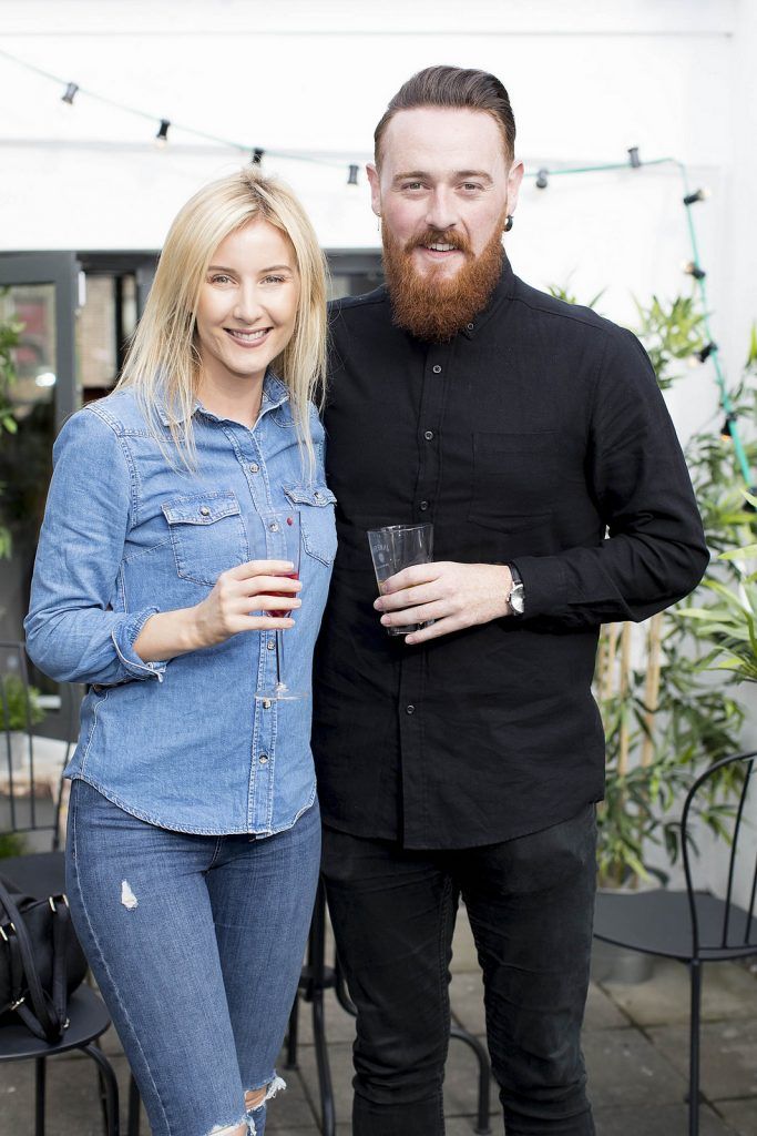 Hayley McGowan and Lee Malone pictured  at the launch of THE SPACE – a new high concept hair and beauty salon that puts the contentment of the soul in the centre of all that they do. 

Picture Andres Poveda