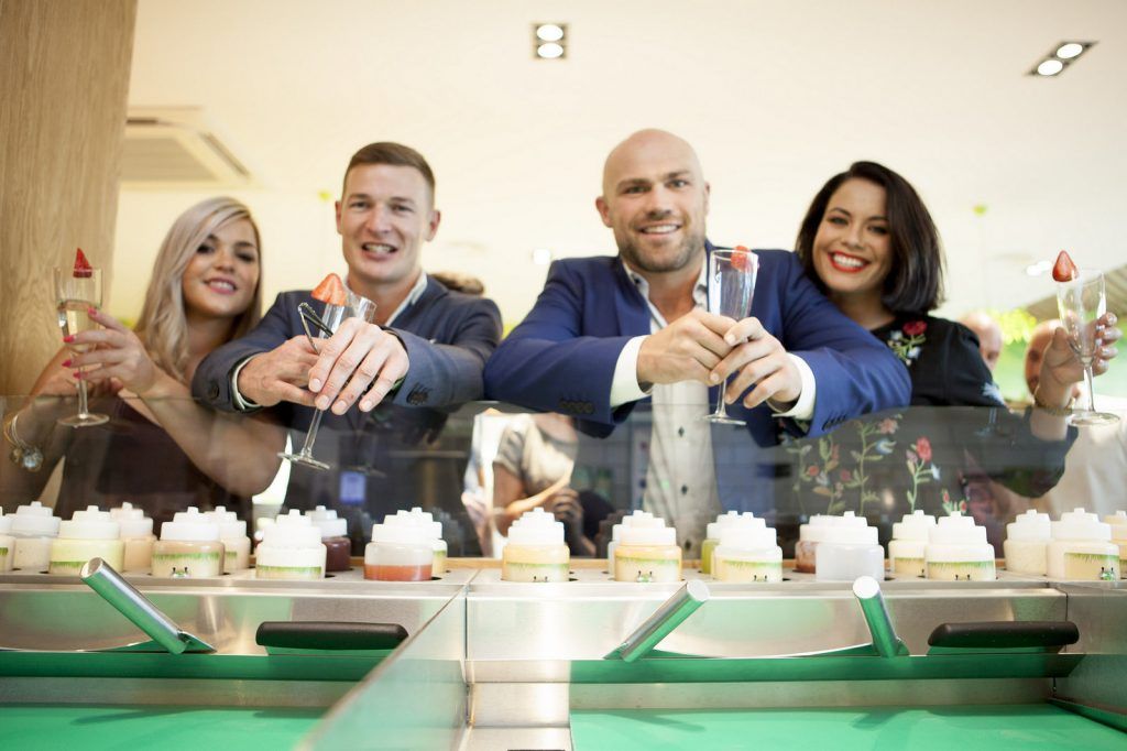 Sinead Beasley, Brian Lee, Cathal Pendred and Michele McGrath at the official launch of Chopped Blanchardstown.