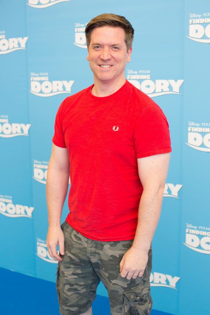 Dave Moore pictured at the Irish Gala Screening of Disney Pixar's ' Finding Dory' at the Odeon Point Village. Photo: Anthony Woods.