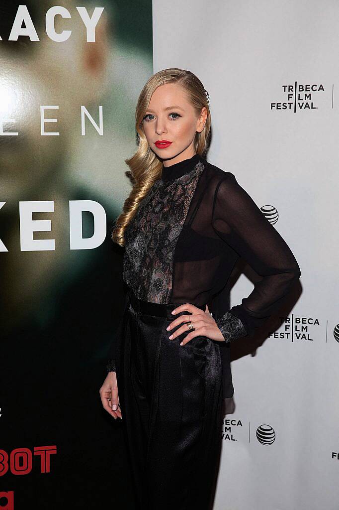 Portia Doubleday attends Tribeca Talks After The Movie: Mr. Robot during the 2015 Tribeca Film Festival at Chelsea Bow Tie Cinemas on April 26, 2015 in New York City.  (Photo by Rob Kim/Getty Images for the 2015 Tribeca Film Festival)