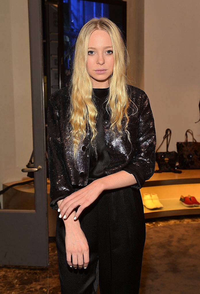 Actress Portia Doubleday attends Marc Jacobs Spring/Summer 2014 Collection Preview at Marc Jacobs on October 18, 2013 in Los Angeles, California.  (Photo by Charley Gallay/Getty Images for Marc Jacobs)