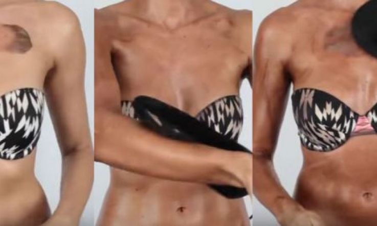 What happens when this woman applies an entire bottle of fake tan in one go?