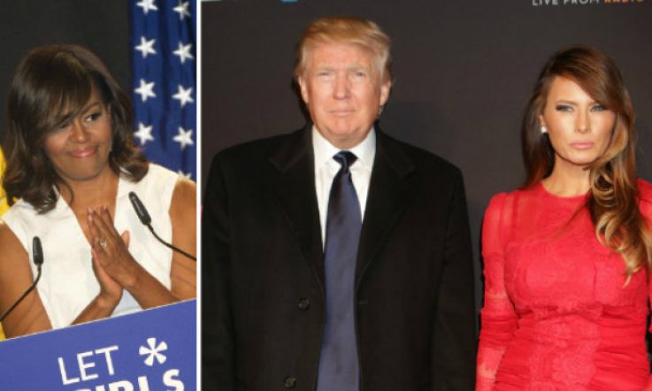 #FamousMelaniaTrumpQuotes trends worldwide after she 'plagiarises' Michelle Obama speech