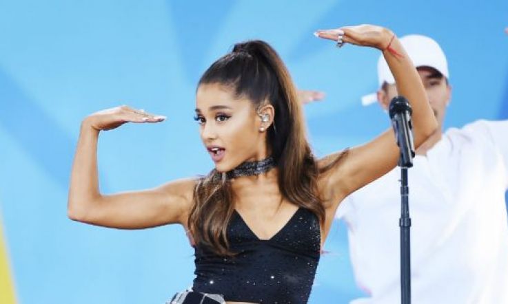 Ariana Grande's finally changed her hairdo and it is fringe goals
