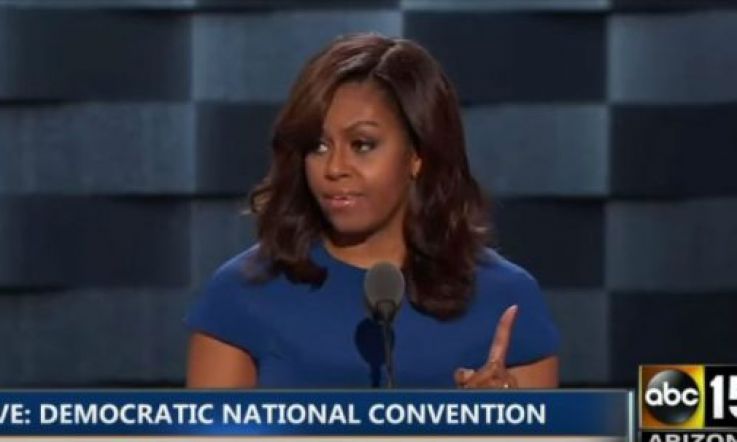 Michelle Obama's DNC speech is emotional, powerful and unforgettable