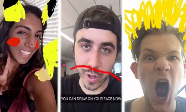 You can now create your own Snapchat filters so that's another hour of our day gone