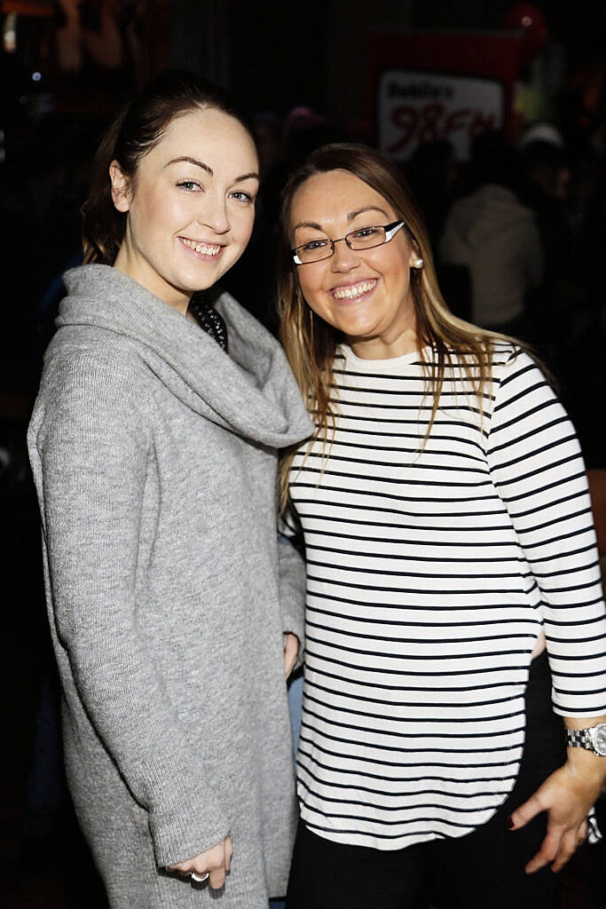 
Alison and Sinead Sweeney at the 98FMBigBreakfast LIVE from The Odeon on Harcourt Street 

photo Kieran Harnett