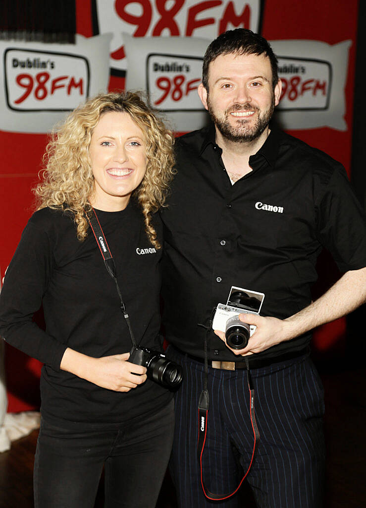 
Kyera Grant and Bernard Carolan at the 98FMBigBreakfast LIVE from The Odeon on Harcourt Street

photo Kieran Harnett