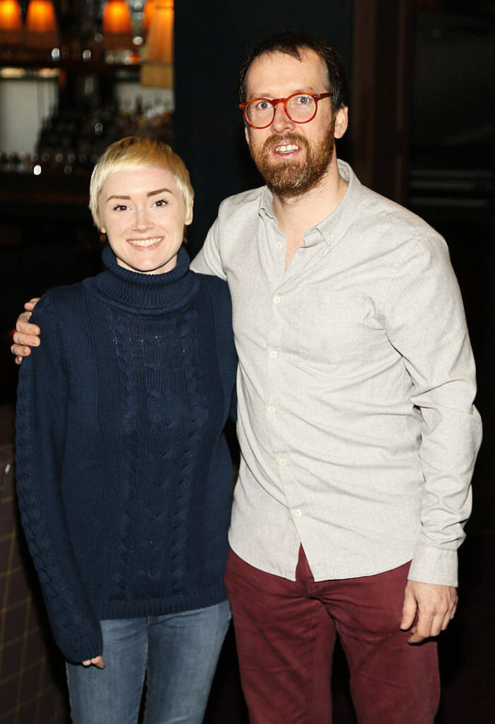 
Niamh Farrell and Podge McNamee at the 98FMBigBreakfast LIVE from The Odeon on Harcourt Street

photo Kieran Harnett