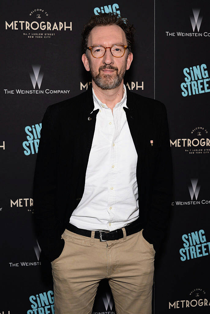 NEW YORK, NEW YORK - APRIL 12:  Director John Carney arrives at The Weinstein Company hosts the premiere of 'Sing Street' at Metrograph on April 12, 2016 in New York City.  (Photo by Andrew Toth/Getty Images)