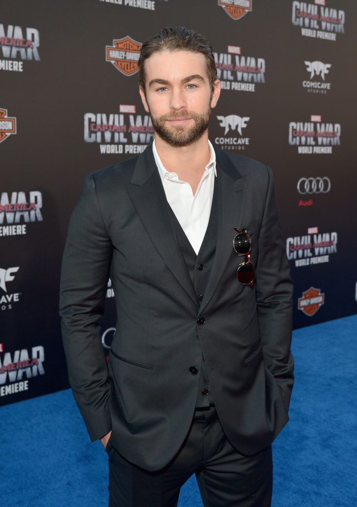 HOLLYWOOD, CALIFORNIA - APRIL 12:  Actor Chace Crawford attends The World Premiere of Marvel's "Captain America: Civil War" at Dolby Theatre on April 12, 2016 in Los Angeles, California.  (Photo by Charley Gallay/Getty Images for Disney)