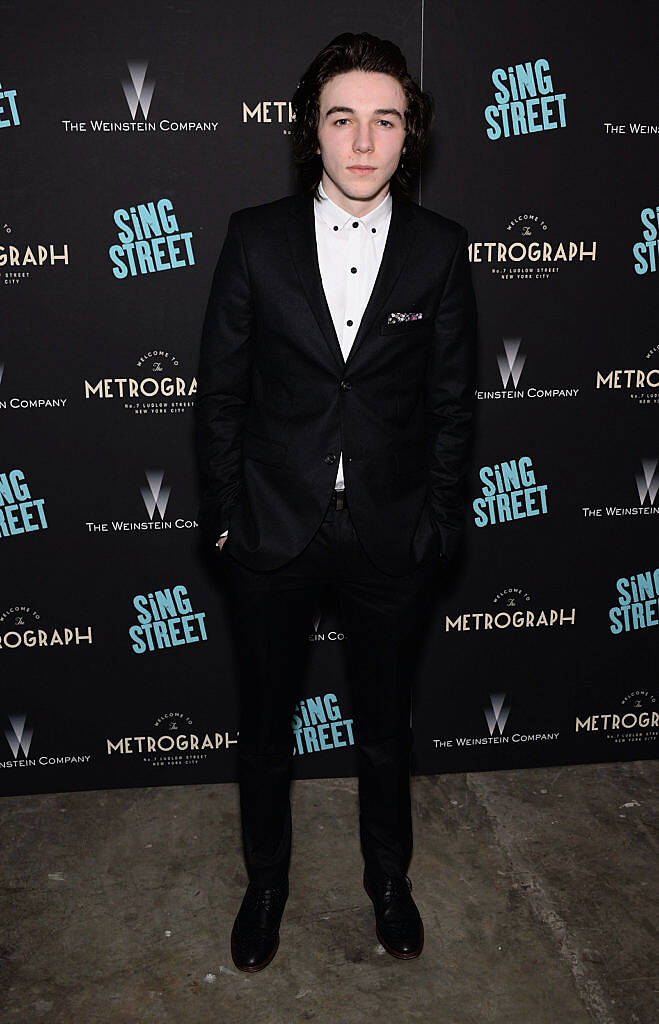 NEW YORK, NEW YORK - APRIL 12:  Actor Mark McKenna arrives at The Weinstein Company hosts the premiere of 'Sing Street' at Metrograph on April 12, 2016 in New York City.  (Photo by Andrew Toth/Getty Images)