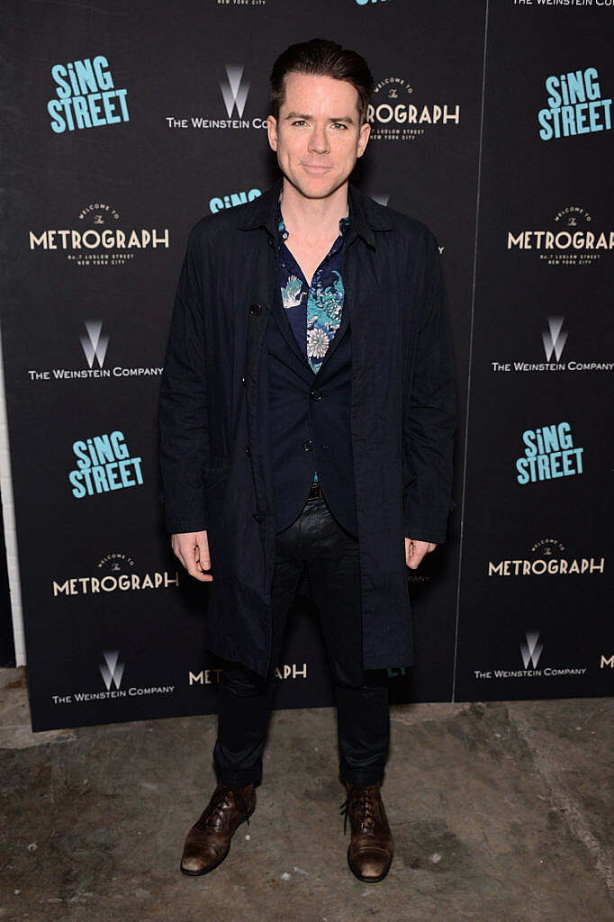 NEW YORK, NEW YORK - APRIL 12:  Actor Christian Campbell arrives at The Weinstein Company hosts the premiere of 'Sing Street' at Metrograph on April 12, 2016 in New York City.  (Photo by Andrew Toth/Getty Images)