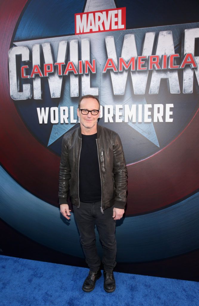 HOLLYWOOD, CALIFORNIA - APRIL 12:  Actor Clark Gregg attends The World Premiere of Marvel's "Captain America: Civil War" at Dolby Theatre on April 12, 2016 in Los Angeles, California.  (Photo by Jesse Grant/Getty Images for Disney)