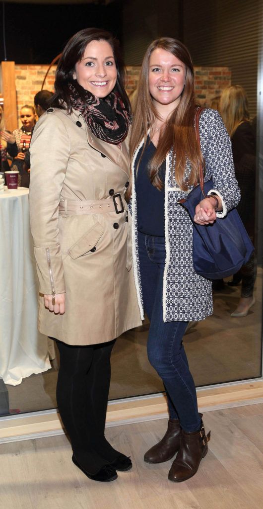 Kathy Kiernan and Louise Rankin   pictured at the Harvey Norman Housewarming Party at the permanent tsb Ideal Home Show at the  RDS  Simmonscourt Dublin  .Picture:Brian McEvoy