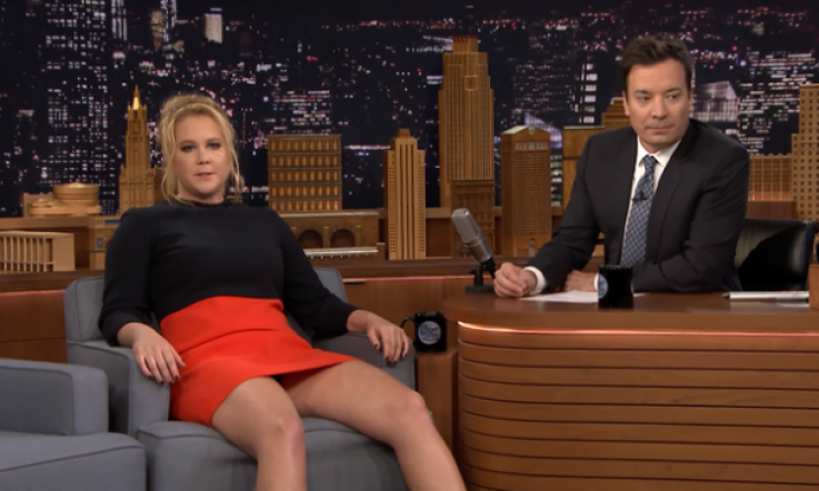 Amy Schumer addresses that Glamour 'plus size' controversy