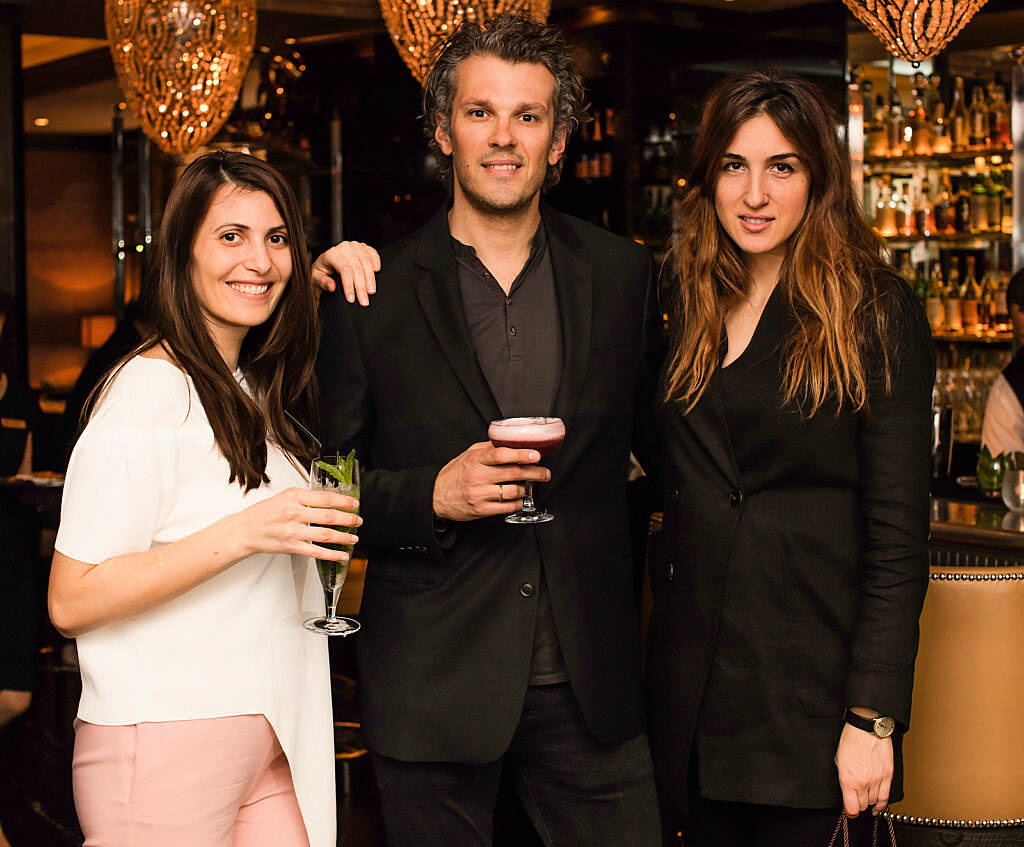 Dragana Panic, Dalibor Panic & Maja Magdelinic pictured at the Parfumarija launch of fine fragrance house Ormonde Jayne, at The Westbury Hotel. Photo: Anthony Woods