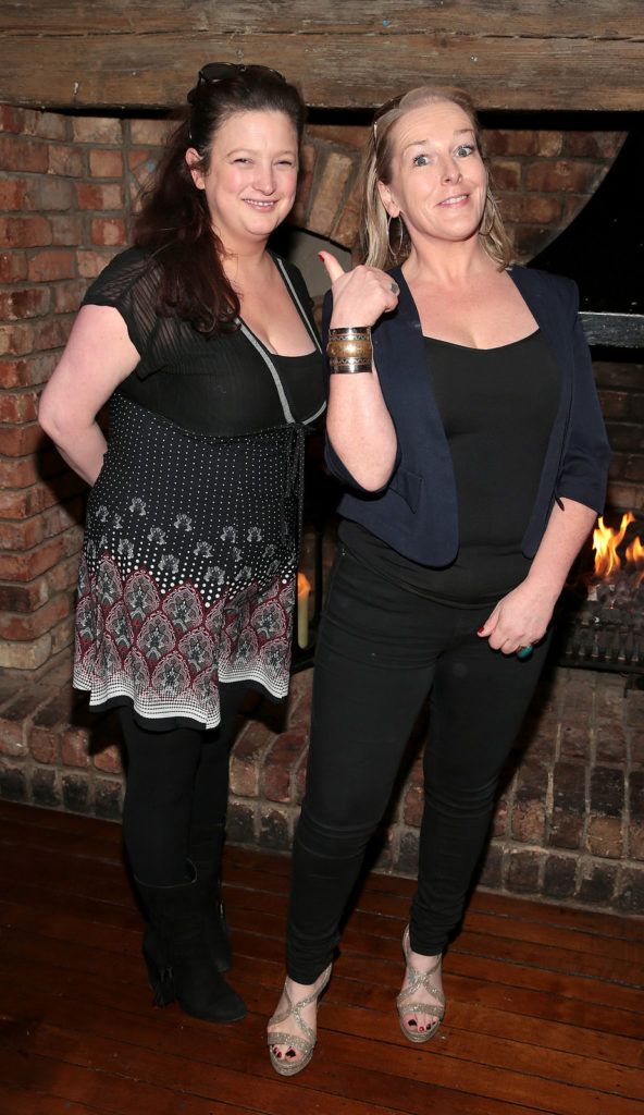 Josephine McCaffrey and Katherine Lynch pictured at the opening of the Adelphi Bar and Steakhouse in Middle Abbey Street,Dublin..Picture:Brian McEvoy.