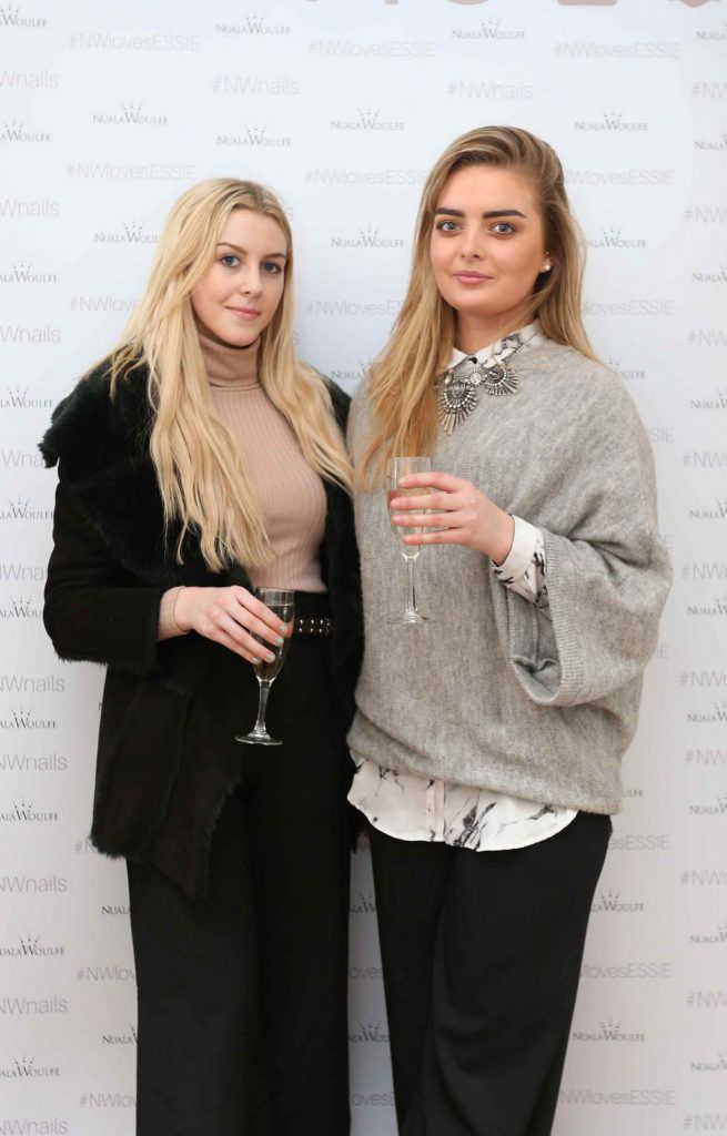 Pictured at the Nuala Woulfe Serenity Day Spa for the launch of the Essie Bridal Collection are (LtoR) Torey Cassidy and Aoife Nolan. Photgraphy: Sasko Lazarov/Photocallireland