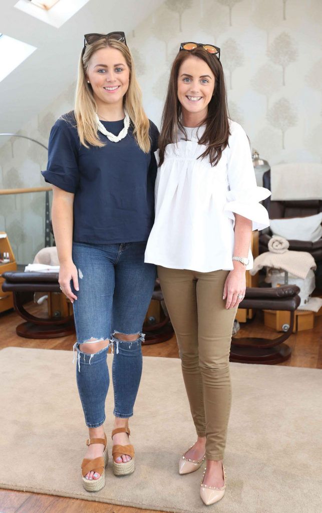 Pictured at the Nuala Woulfe Serenity Day Spa for the launch of the Essie Bridal Collection are (LtoR) Keva Doyle and Tara Doyle. Photgraphy: Sasko Lazarov/Photocallireland