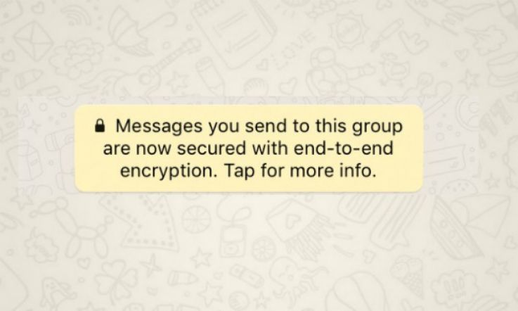 Is the new WhatsApp message techno gibberish or good news?