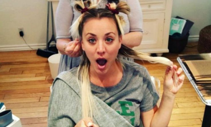 Kaley Cuoco says 'goodbye to Penny' - gets long extensions