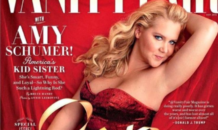 Amy Schumer's nethers are on fire for Vanity Fair photo shoot