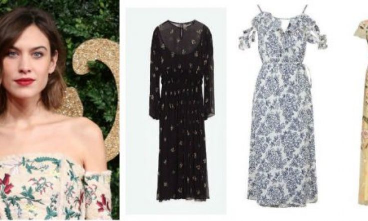 How to do wedding guest dressing the Alexa Chung way