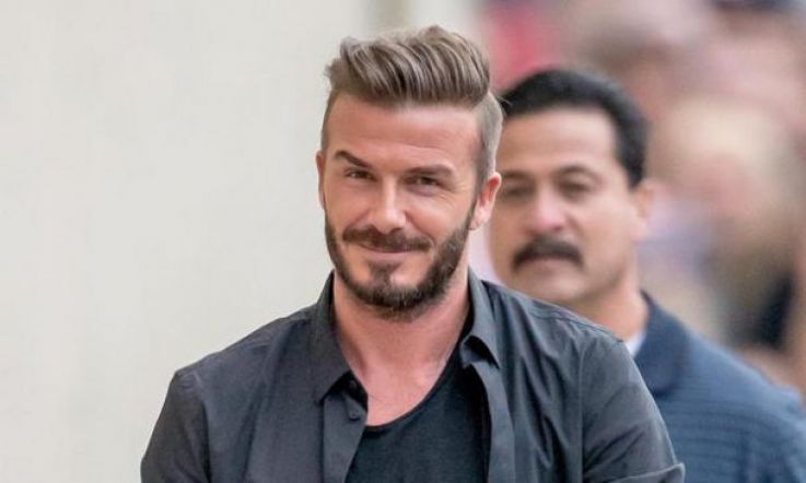 This office view will greatly please David Beckham fans