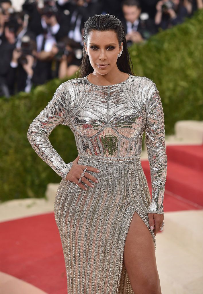 NEW YORK, NY - MAY 02:  Kim Kardashian attends  the 'Manus x Machina: Fashion In An Age Of Technology' Costume Institute Gala at Metropolitan Museum of Art on May 2, 2016 in New York City.  (Photo by Dimitrios Kambouris/Getty Images)