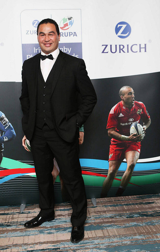 Pat Lambe (Connacht Coach) at the Zurich IRUPA  of the Year 2016 the 14th annual Awards ceremony  took place in the  Doubletree by Hilton on Burlington Road. Photo: Leon Farrell/Photocall Ireland