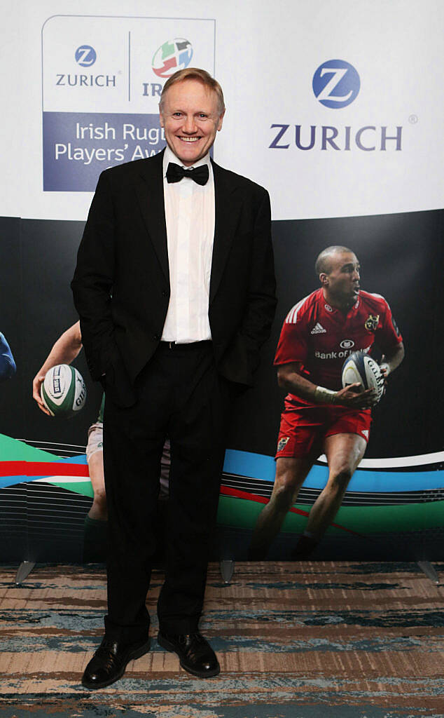 Joe Schmicht at the Zurich IRUPA  of the Year 2016 the 14th annual Awards ceremony  took place in the  Doubletree by Hilton on Burlington Road. Photo: Leon Farrell/Photocall Ireland